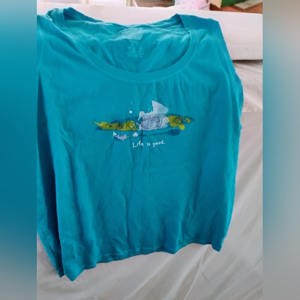 Life Is Good Kayak Tee